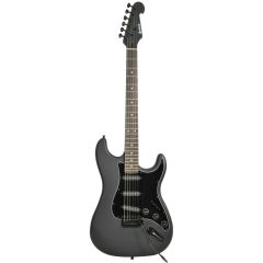 Chord CAL63 S Style Electric Guitar in Matte Black