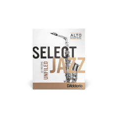 RICO JAZZ SELECT ALTO SAX REED 2 HARD UF (10 BOX)