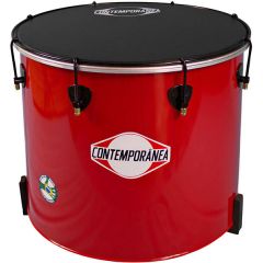 Contemporanea Surdo 18inch x 40cm. Red. Napa