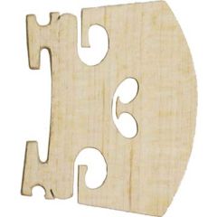 Viking 4/4 Violin Bridge, Unfitted