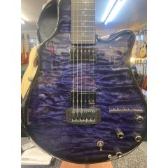 Emerald Virtuo Purple Flame Guitar (Pre-Owned)