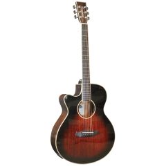 Tanglewood TW4 Super Folk EQ Autumn Vintage Burst Left handed 